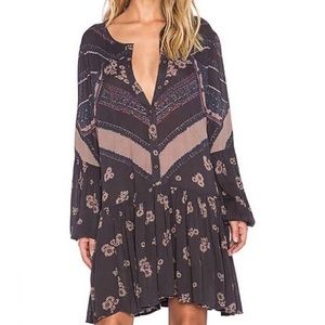 Free People “From Your Heart” Boho Mini Dress